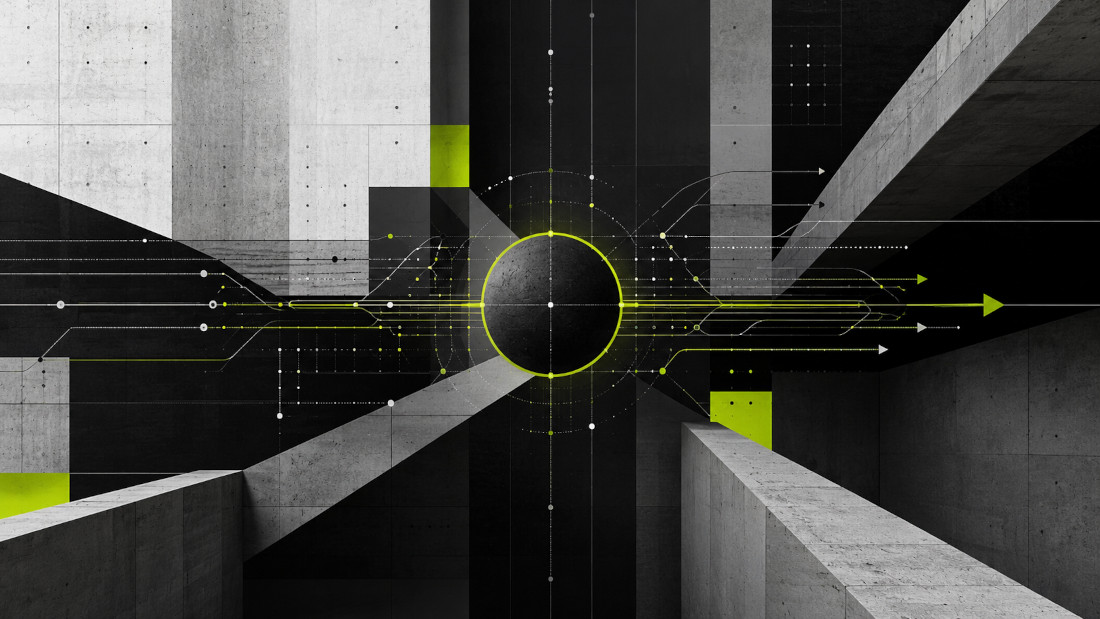 abstract circle and target