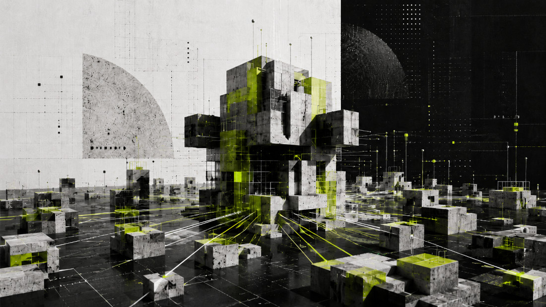 abstracto construcción modular