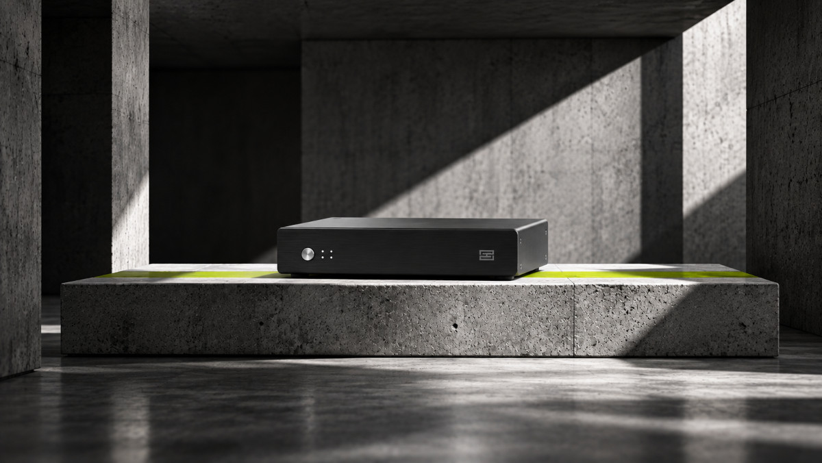 schiit DAC in a stand